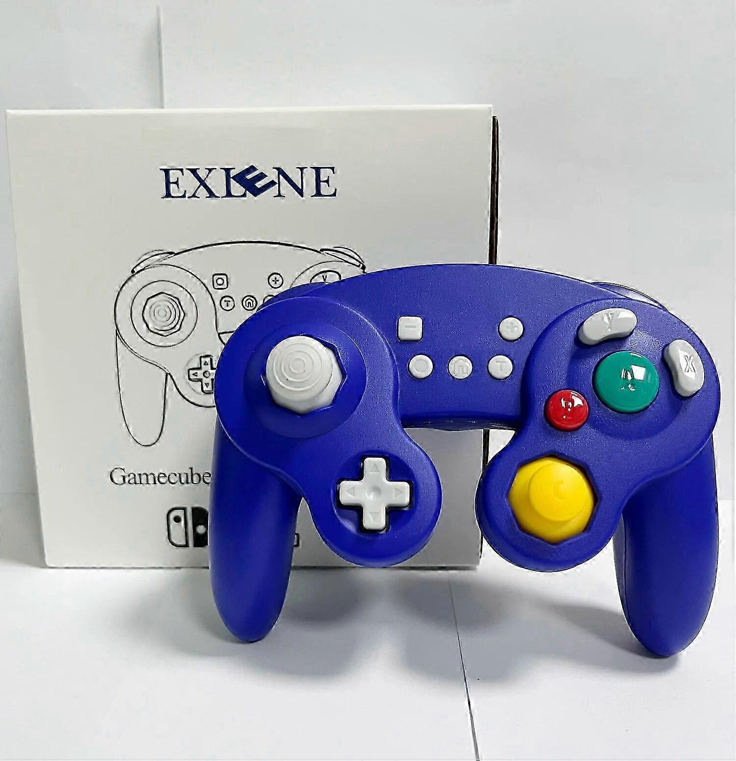 high qualityExlene Nintendo Wireless S  Controller Gamecube,  Tooth Gamepad Wireless S  Controller, Rechargeable, Wake Up