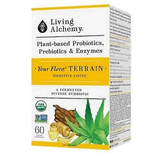Living Alchemy Your Flora Terrain Digestive Lining, 60 Count