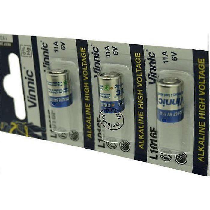 Pack of 5 Vinnic batteries for DIVERS E11A
