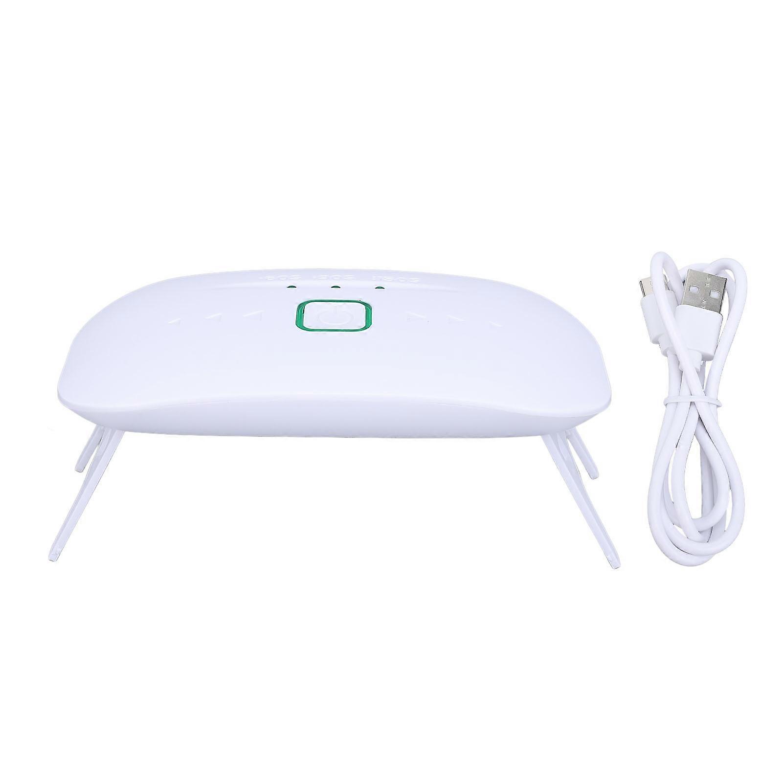 UV Resin Lamp for Cell Phone Tempered Glass Film Nail Oil Fast Curing Lamp 60s 90s 150s 3 Timing Levels 28 LEDs