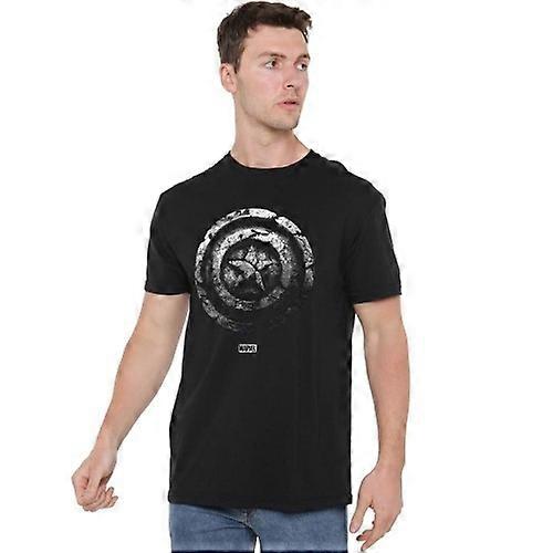 Captain America Mens Brick T-Shirt