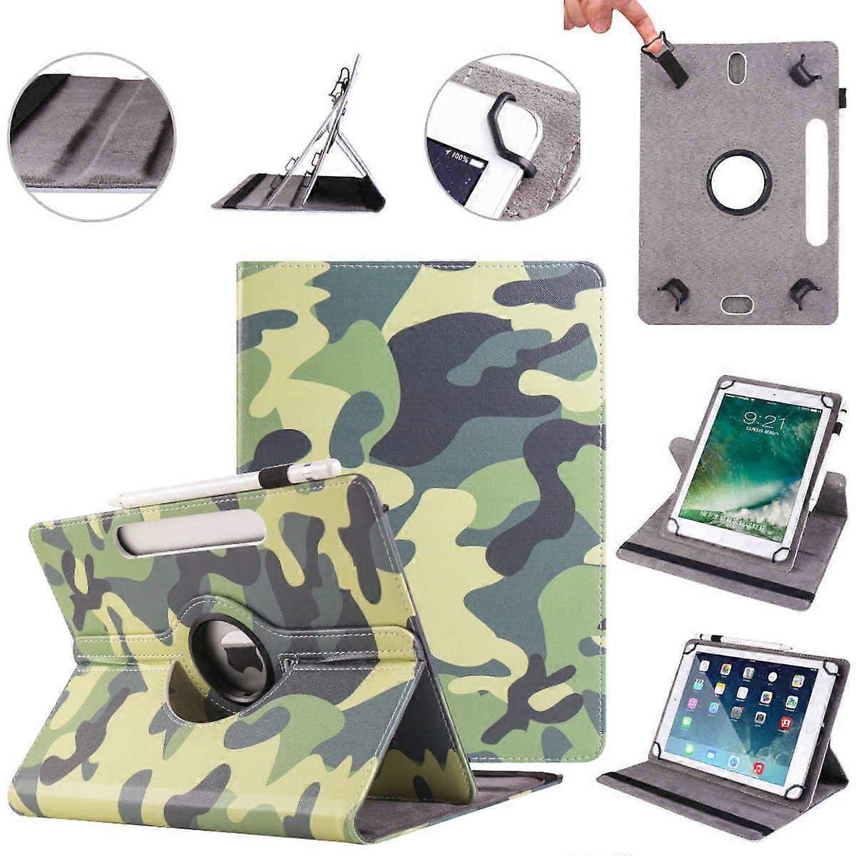 For Samsung Galaxy Tab A8 2021 360 Degree Uni Motif 15 Tablet Case