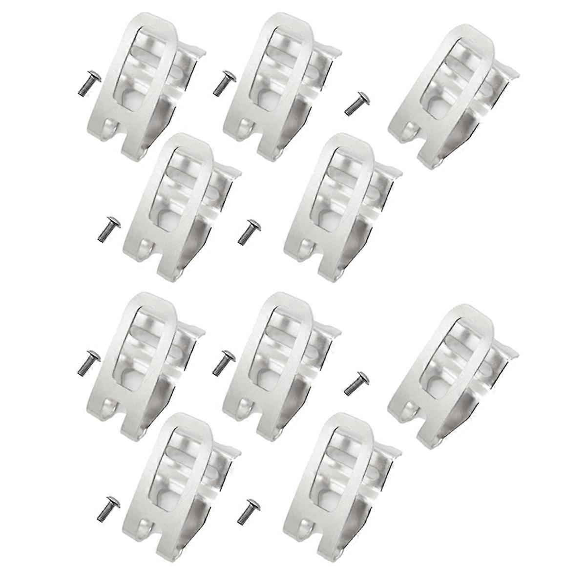 10Pcs Belt Clip Hooks with Screws 2609111584 Compatible with 18V Cordless Tools DDB180 DDS181 HDS18