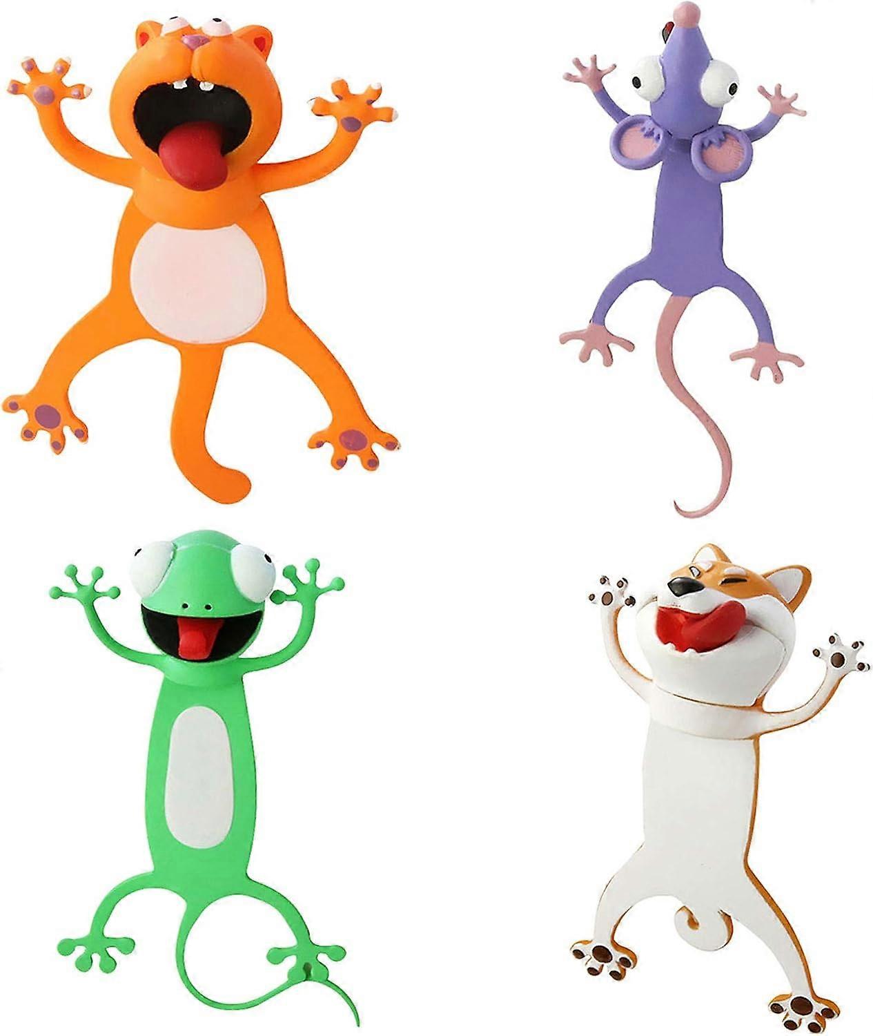 Bookmarks, 3D Design, Waterproof PVC Material