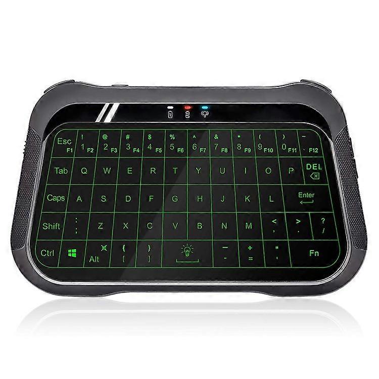 T18 Mini Wireless Keyboard Full Touch Screen Touchpad 3 Colors Backlit Rechargeable Mute Mouse