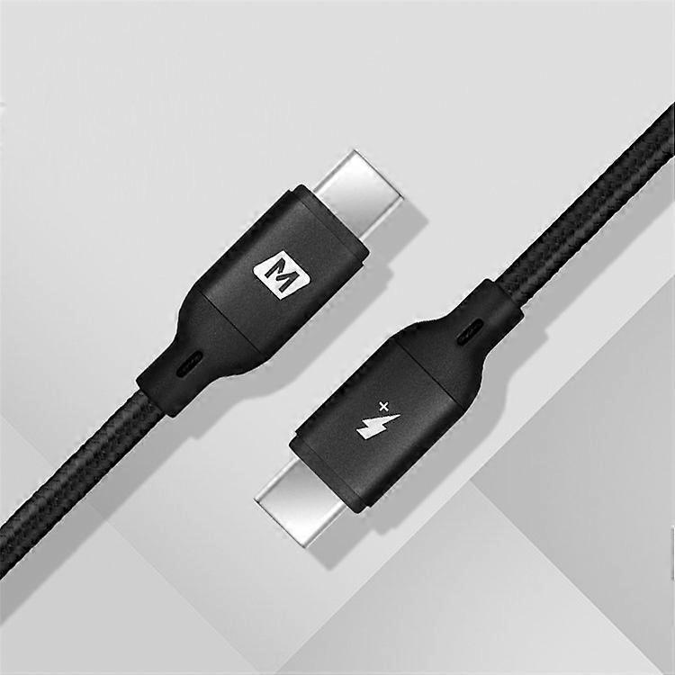 MOMAX 2M 100W USB-C to USB-C Cable PD Fast Charging Nylon Braided Cable Compatible For Samsung Huawei Xiaomi