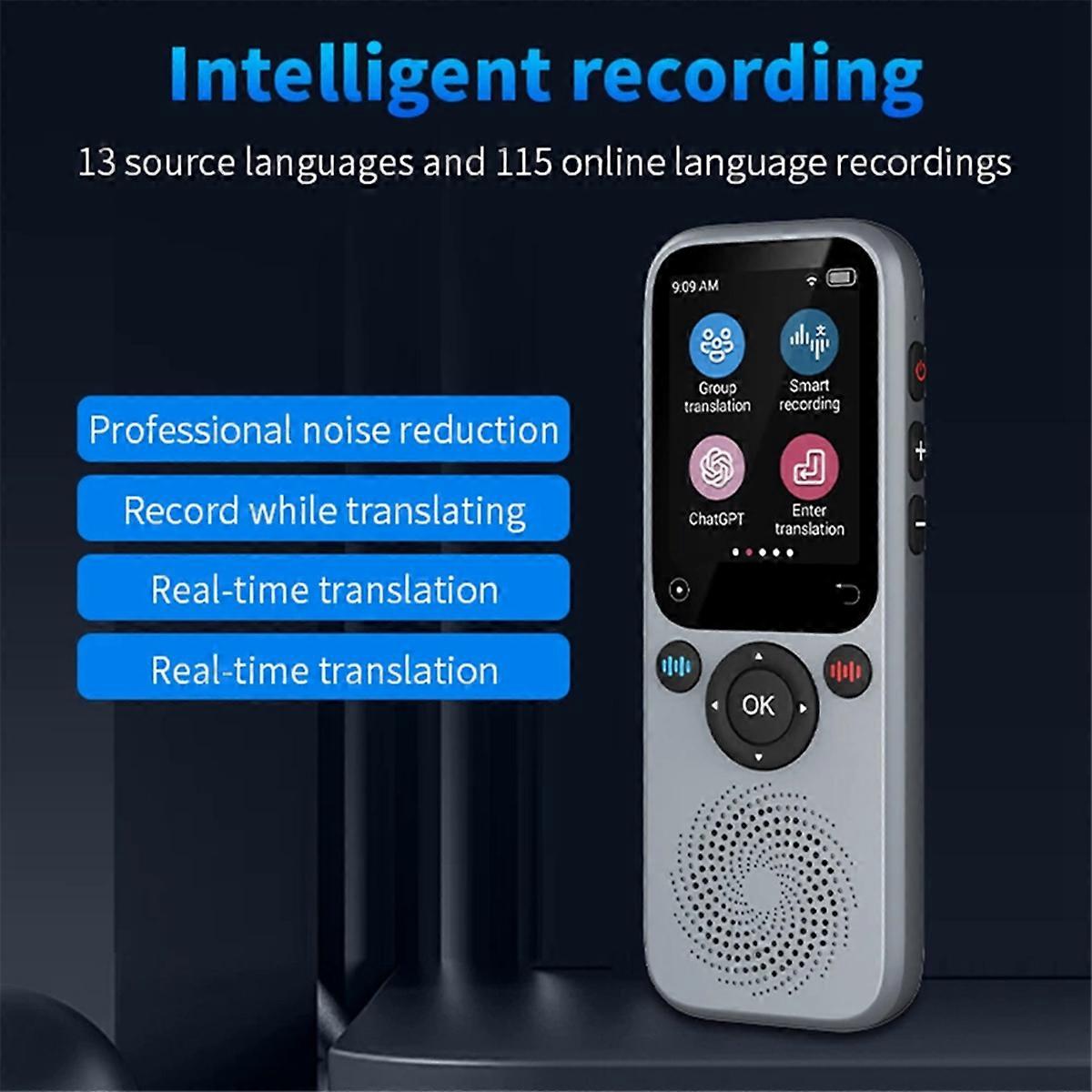 Portable Language Translator Real Time Two Way Translating Device 138 Languages Online Offline Translation Simultaneous