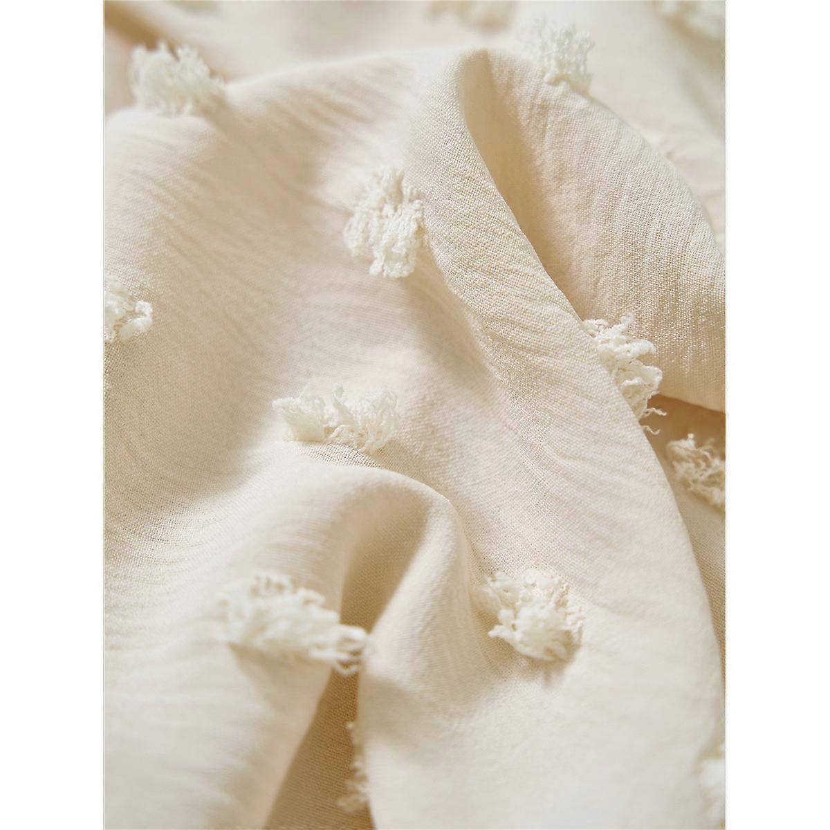 V Neck Pom Pom Shirts S