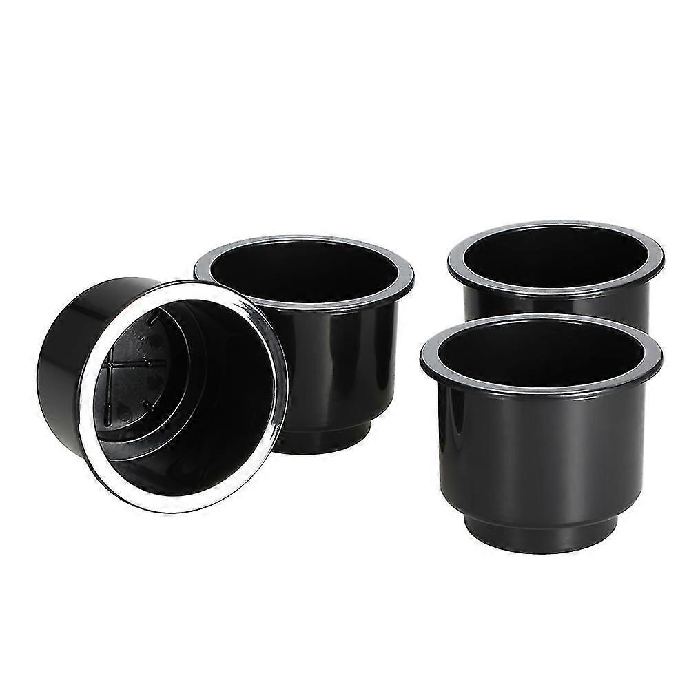 4pcs/set Recessed Drop In Plastic Cup Drink Can Holder