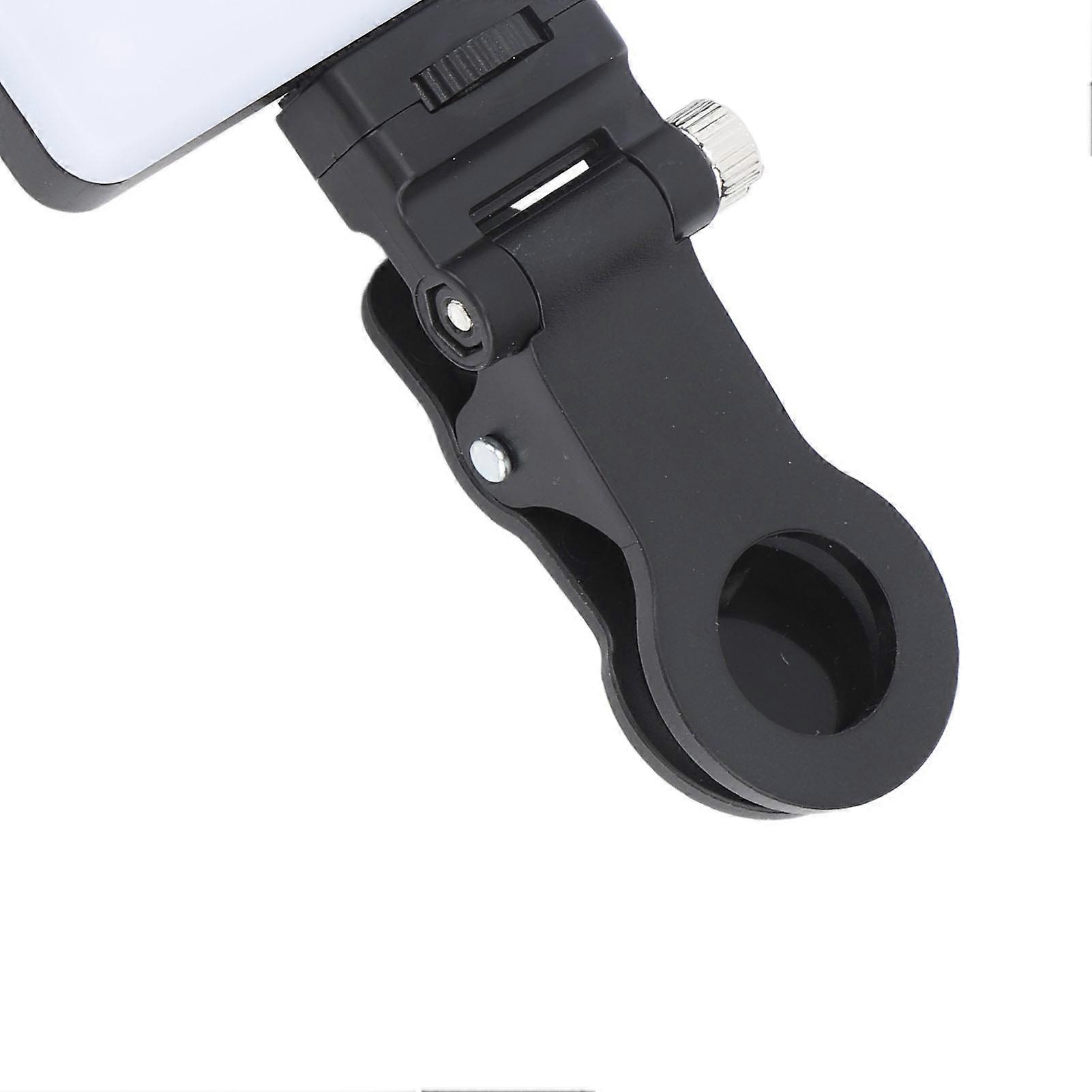 Clip-on Fill Light, Portable LED Camera Light, Dual Color Cold and Warm Light, Live Fill Light, 2000mAh