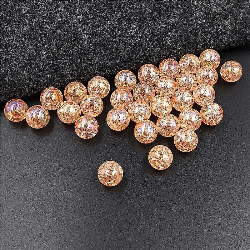 Broken Illusions DIY Fashion Loose Beads Jewelry Accessories Acrylic 4 Size 10pcs for Bracelet Necklace Making