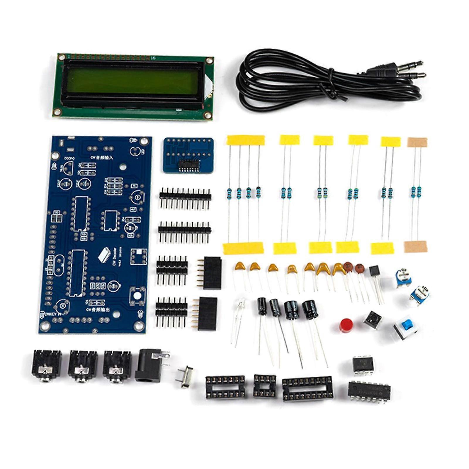 Essential CW Trainer Morse Code Translator Keyer Interpreters for Wireless Radio Enthusiasts Easy to Use Decoders Module