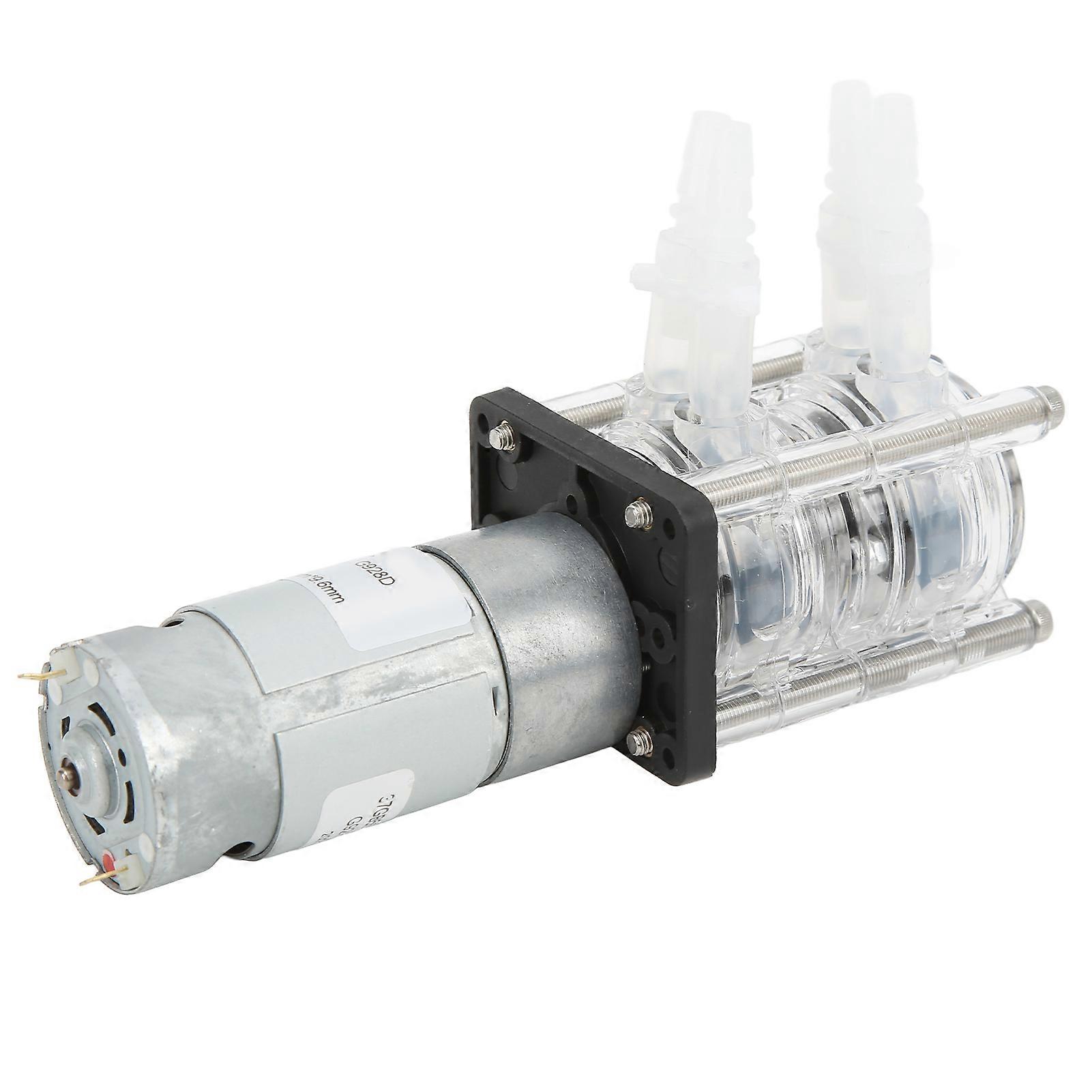 Double Head High Flow Peristaltic Pump 2x500ml/min DC12V