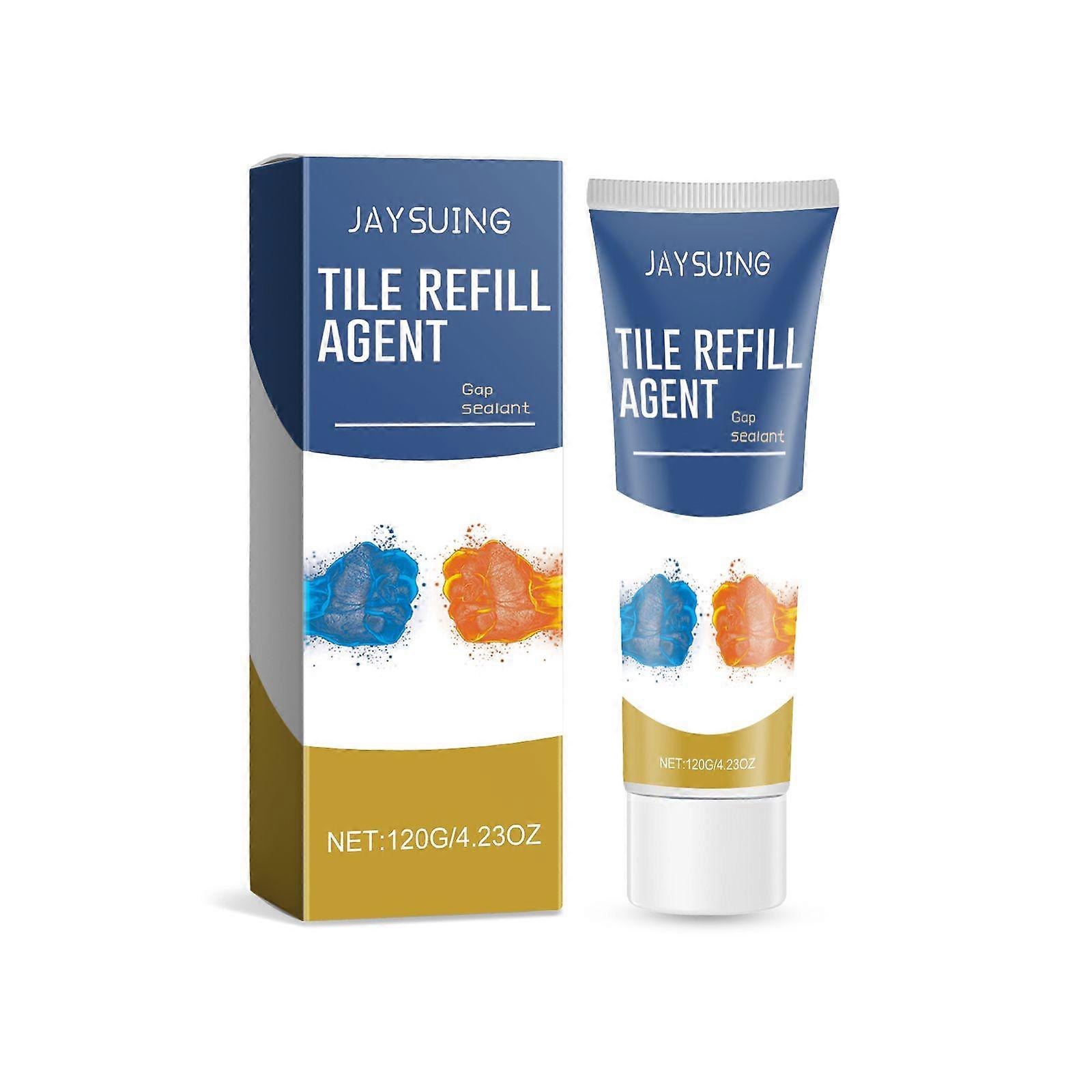 Tile Refill Agent, Household Kitchen Bathroom Waterproof Mildew-Proof Floor Tile Caulking Agent