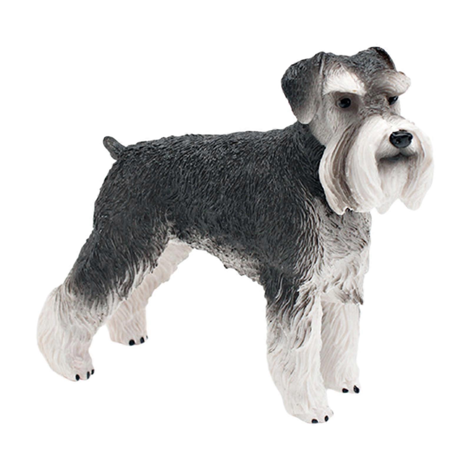Miniatúrna štandardná figúrka psa Simualtion pre milovníkov psov