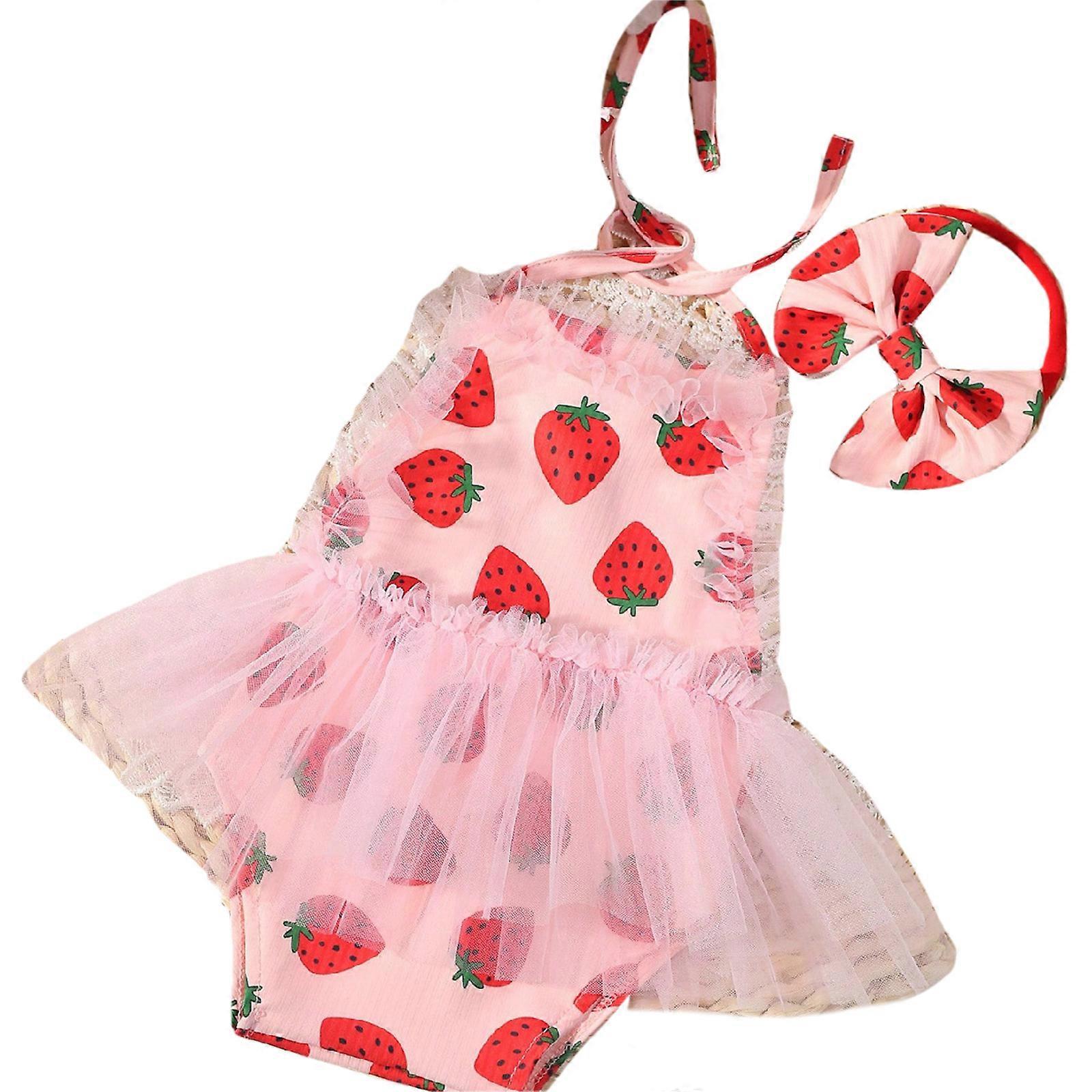Lovely Baby Christmas Photo Outfits Headband and Romper Bodysuits Accesories Baby Girls Costume Headband Romper Set  XL