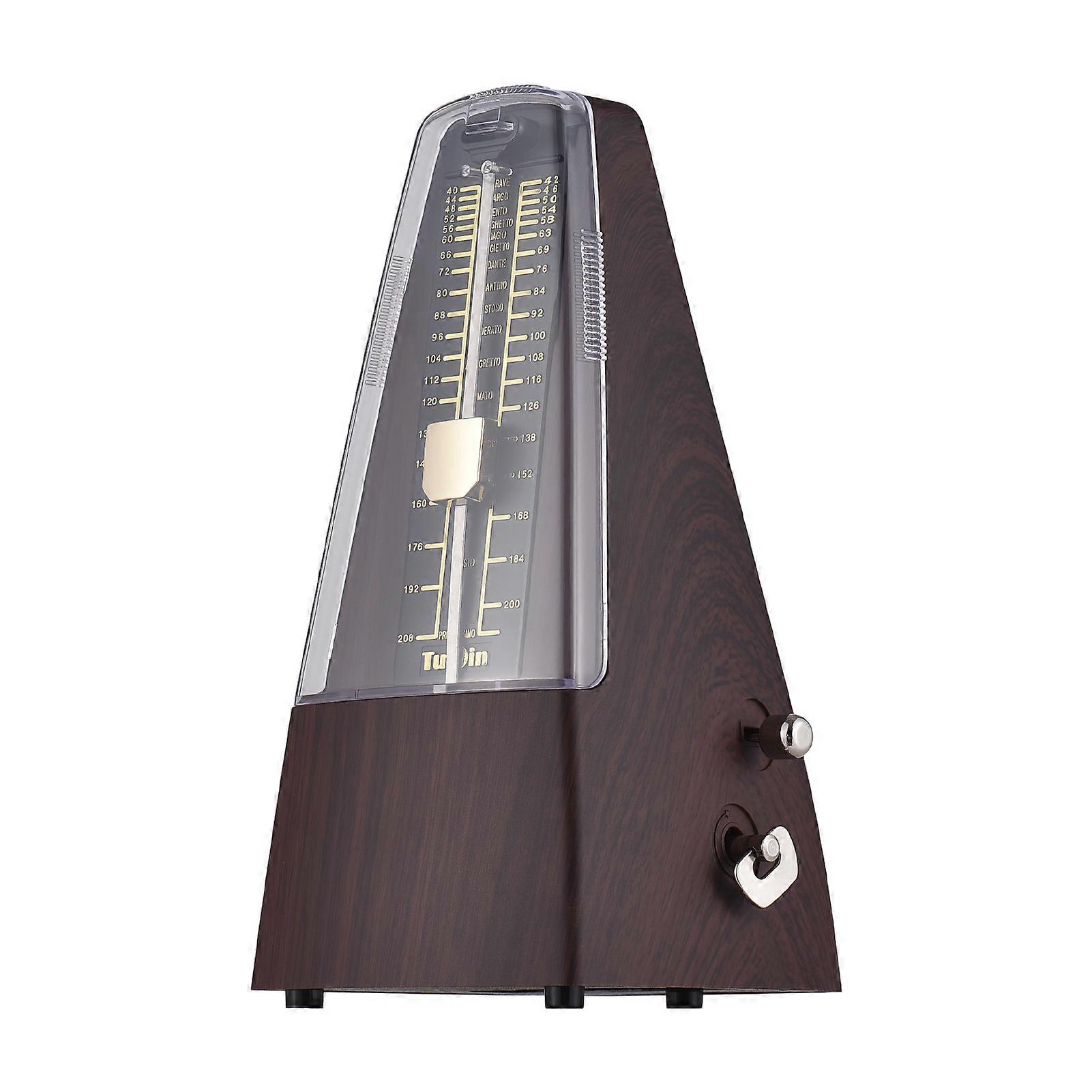 Portable Adjustable Mechanical Metronome for Piano, Guitar, Drum & Guzheng - Lightweight, Loud Sound