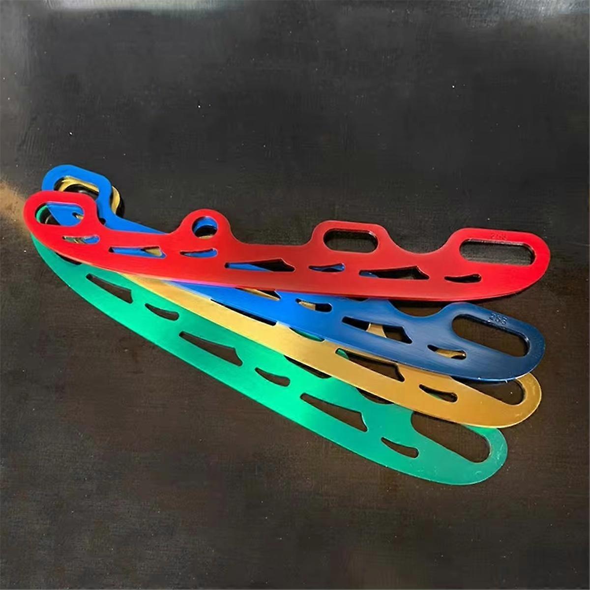 -Reinforced Rink Sport Tool Ice Skate Blade Large red