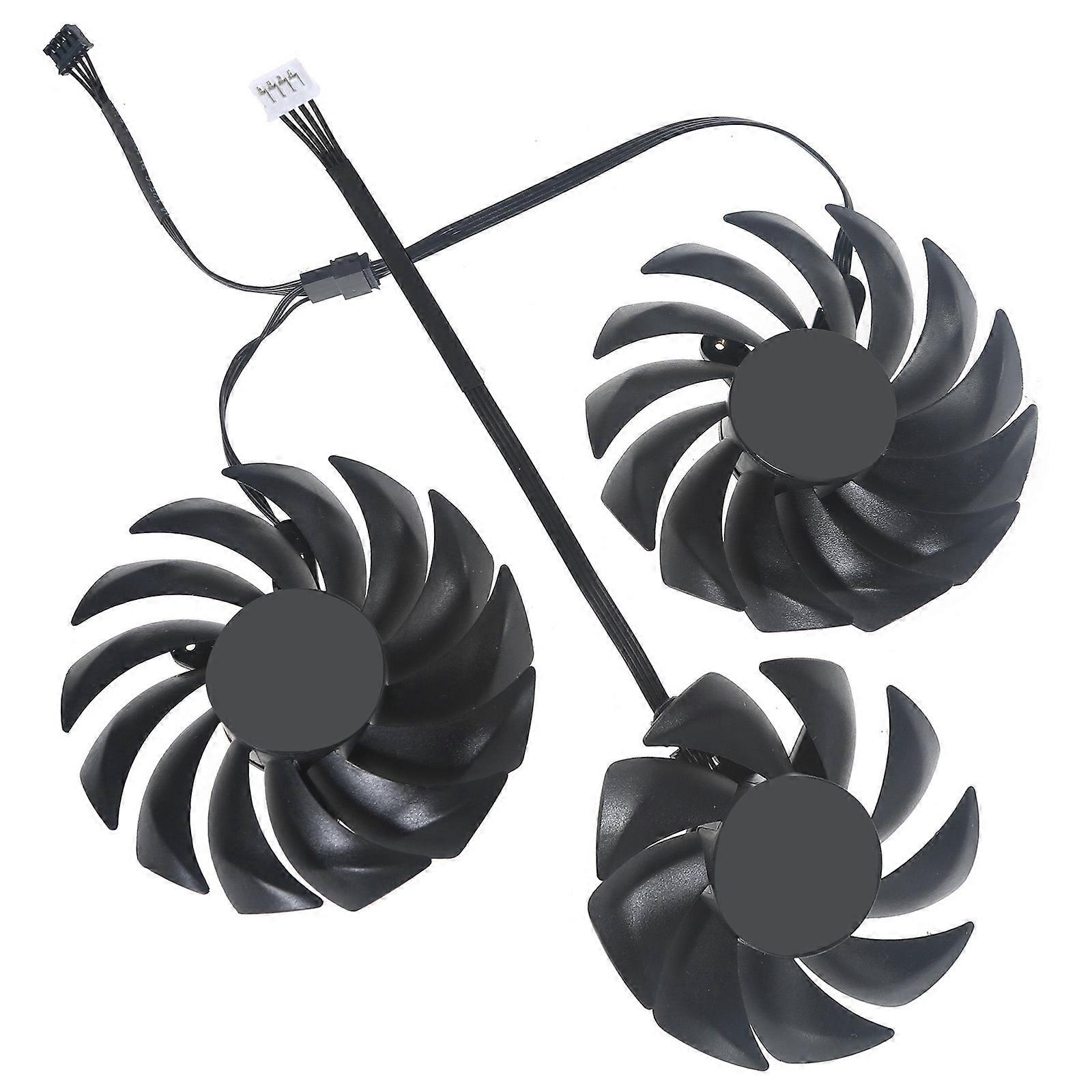 Quiet Graphics Card Fans for Colorful GeForce RTX 3070 3080 3060Ti iGame Ultra 4Pin 12V VGA Fan Graphics Card VGA Cooler