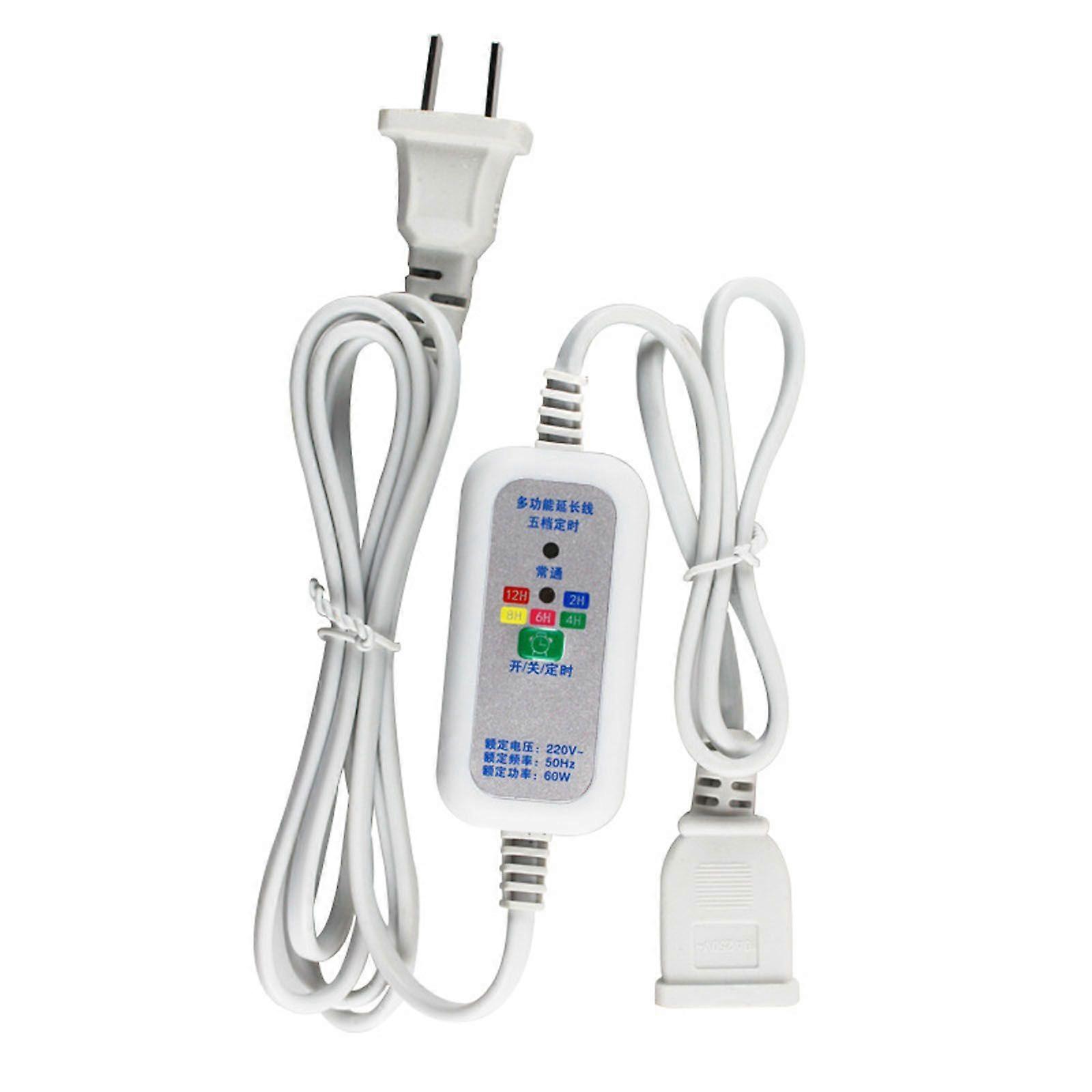 Strømkabel Timer Kontrollkabel for takvifter, lamper og mer 2oocm