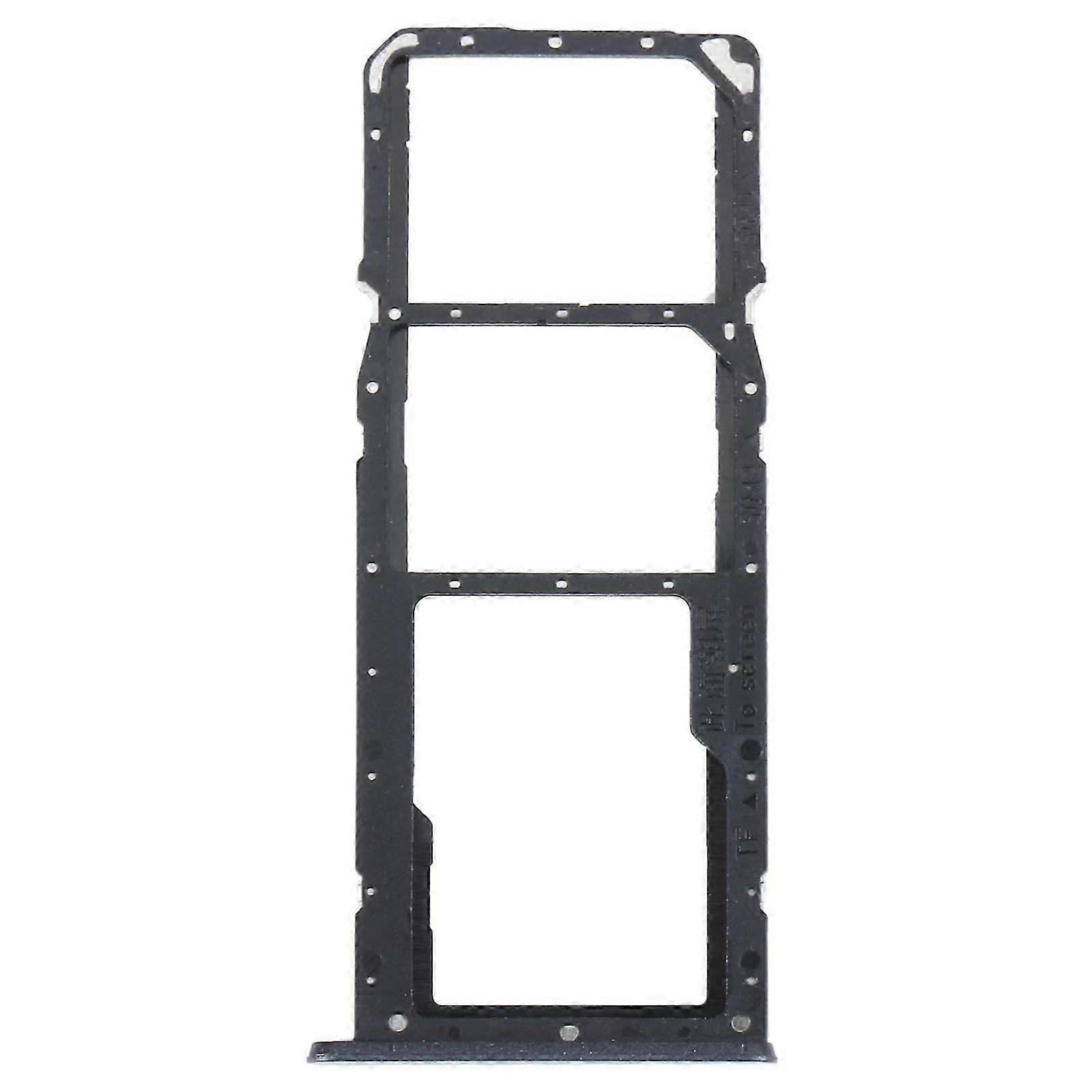 For Realme C35 SIM Card Tray + SIM Card Tray + Micro SD Card Tray