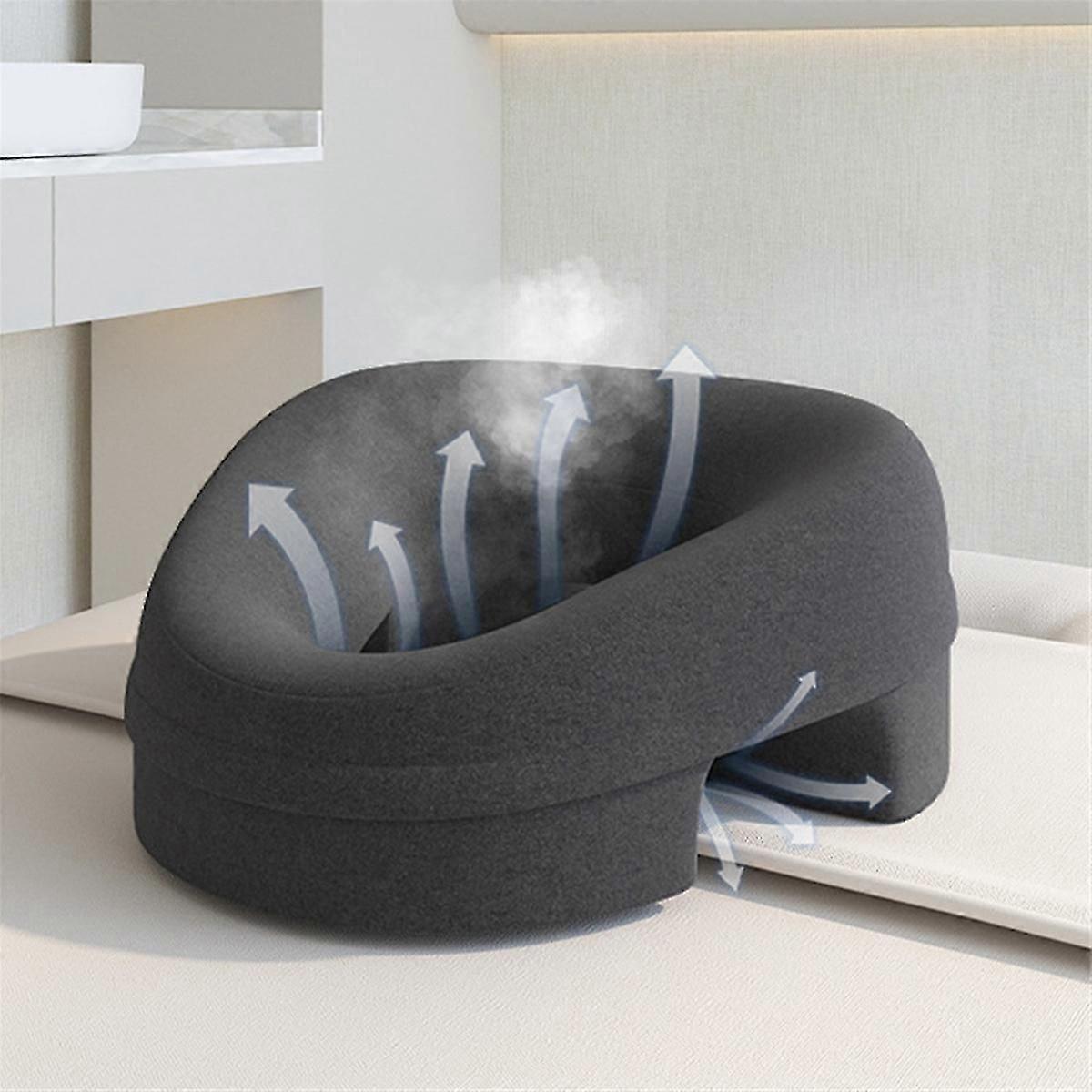 Memory Foam Breathable Pillow Ergonomics Lying Down Pillow Rest Support Pillow Body Massage Face Rest Pillow B