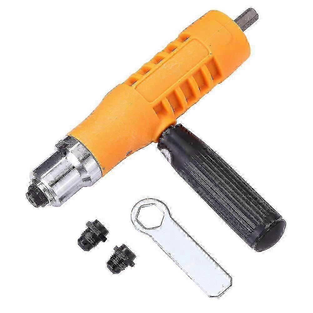 2023 - Professional Electric Rivet Nut Gun Machine Core Pull Cordless Accessories Riveting Tool Drill Adapt Edition a