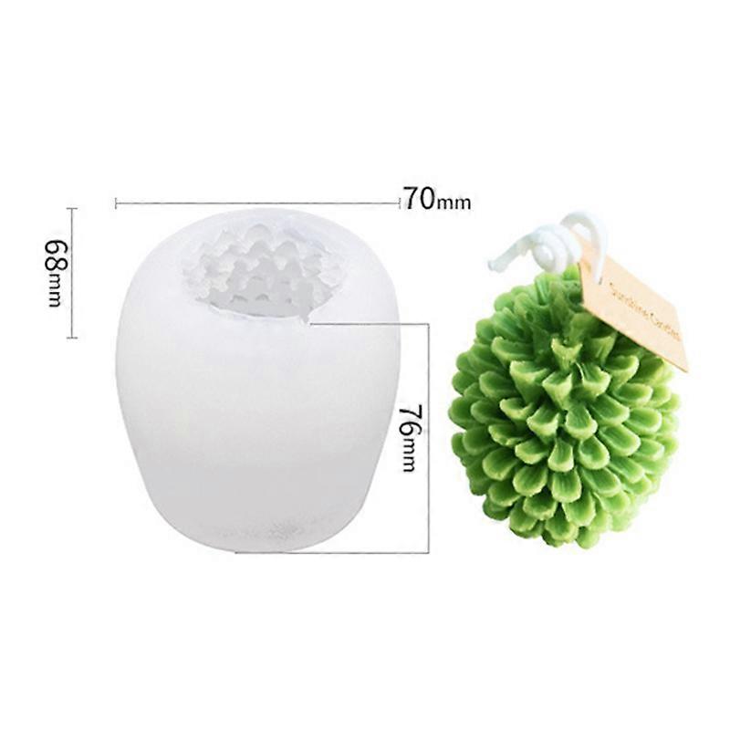 Xmas Tree Baking Mold Silicone Christmas Cake Decorating for Candle Making