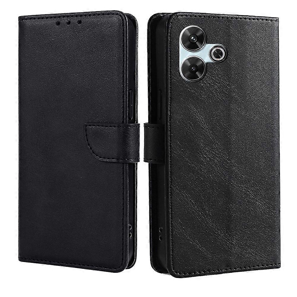 Calf Texture Buckle Flip Leather Phone Case