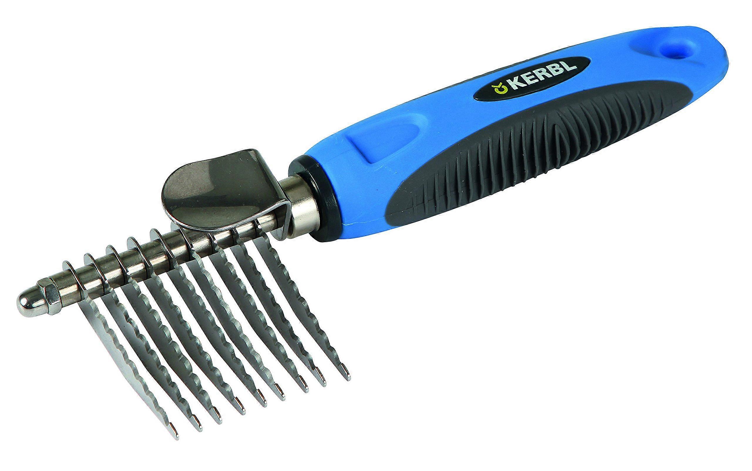 Premium Dematting Comb 5 18 cm for Cats and Dogs, Stainless Steel, Removes Mats and Tangles, Pet Grooming Tool