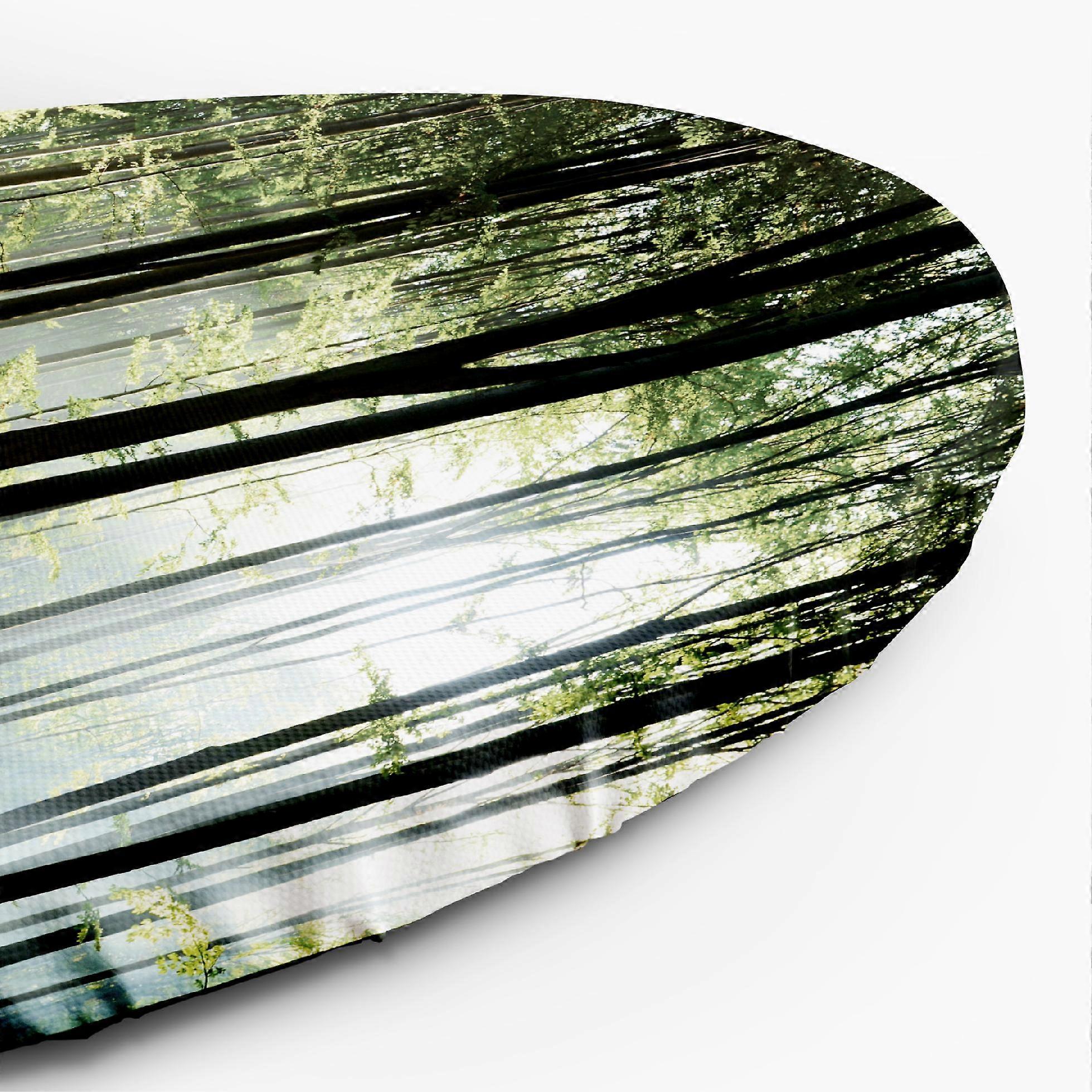 Pânză, Pădure la răsărit - 40x40