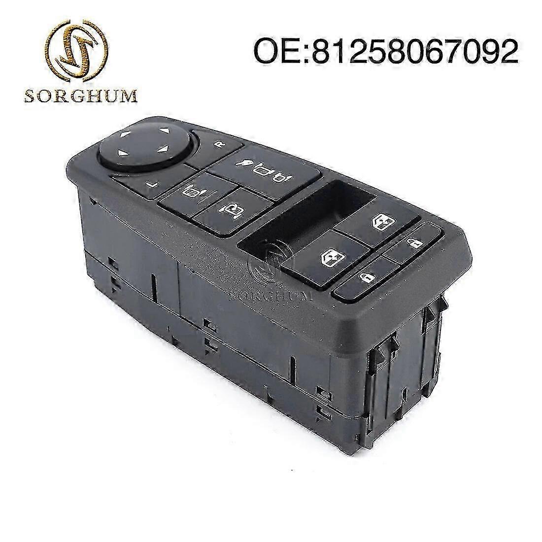 Sorghum 24V Power Window Switch Unit for MAN Truck TGL TGM TGS TGX Models