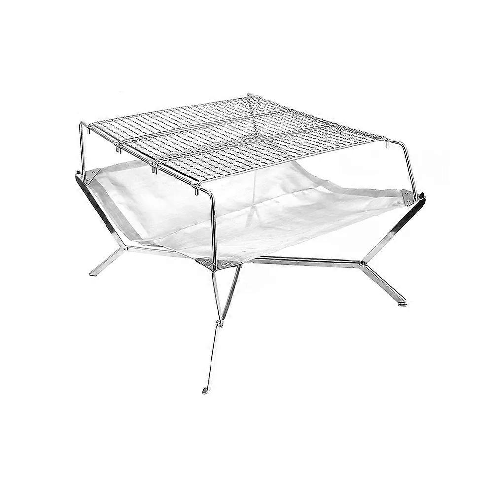 Ateş-Akçaağaç Gün Batımı Ultralight Katlanabilir Ateş Çukuru Izgara Şenlik Ateşi Kamp Ateşi Açık Kamp Yürüyüş için Taşınabilir Odun Sobası