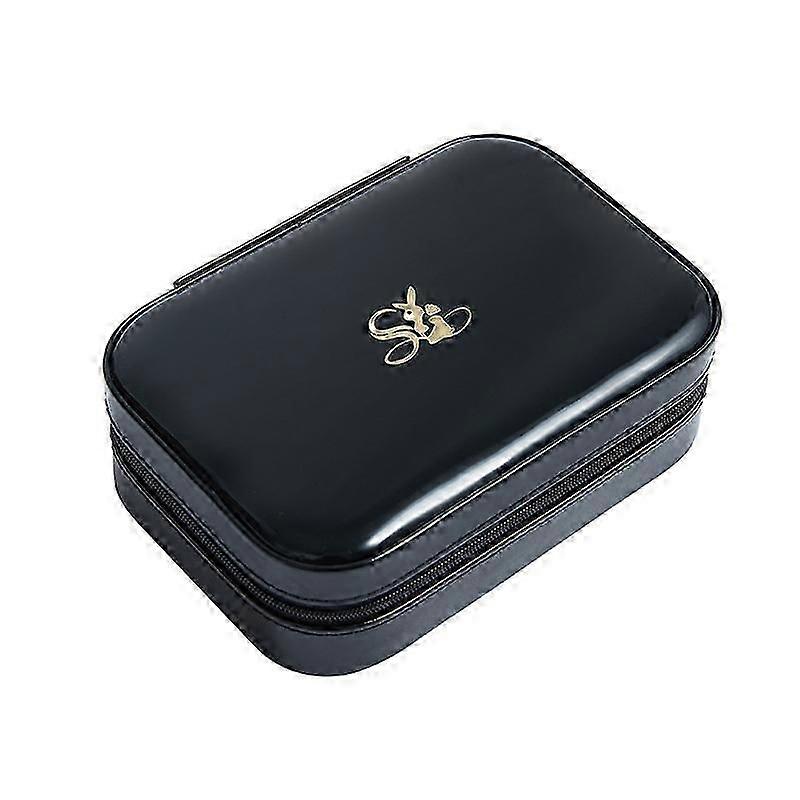 Simple And Light Luxury Double-Layer Jewelry Storage Box