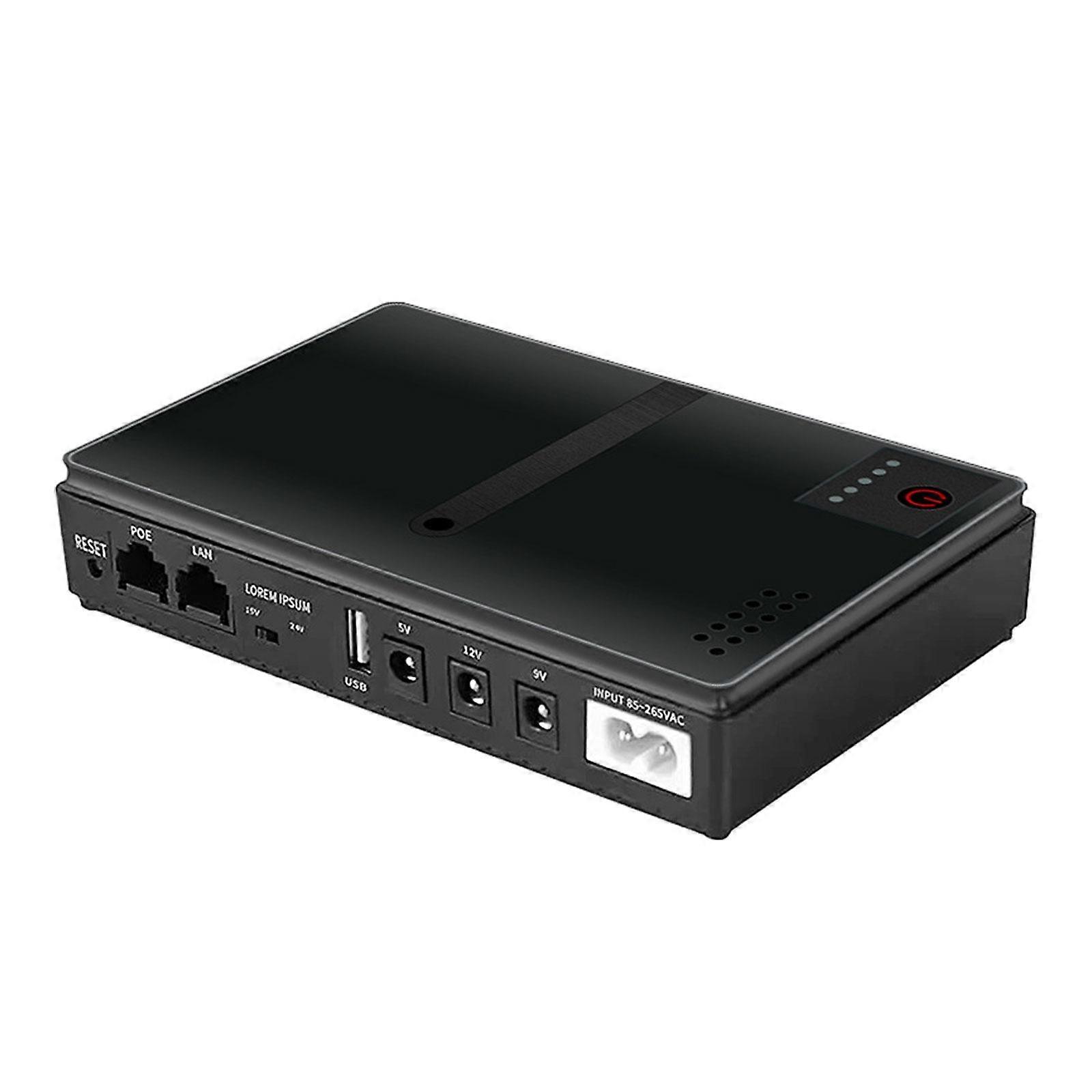 Uninterruptible Power Supply Mini Ups Battery Backup for Security Camera EU
