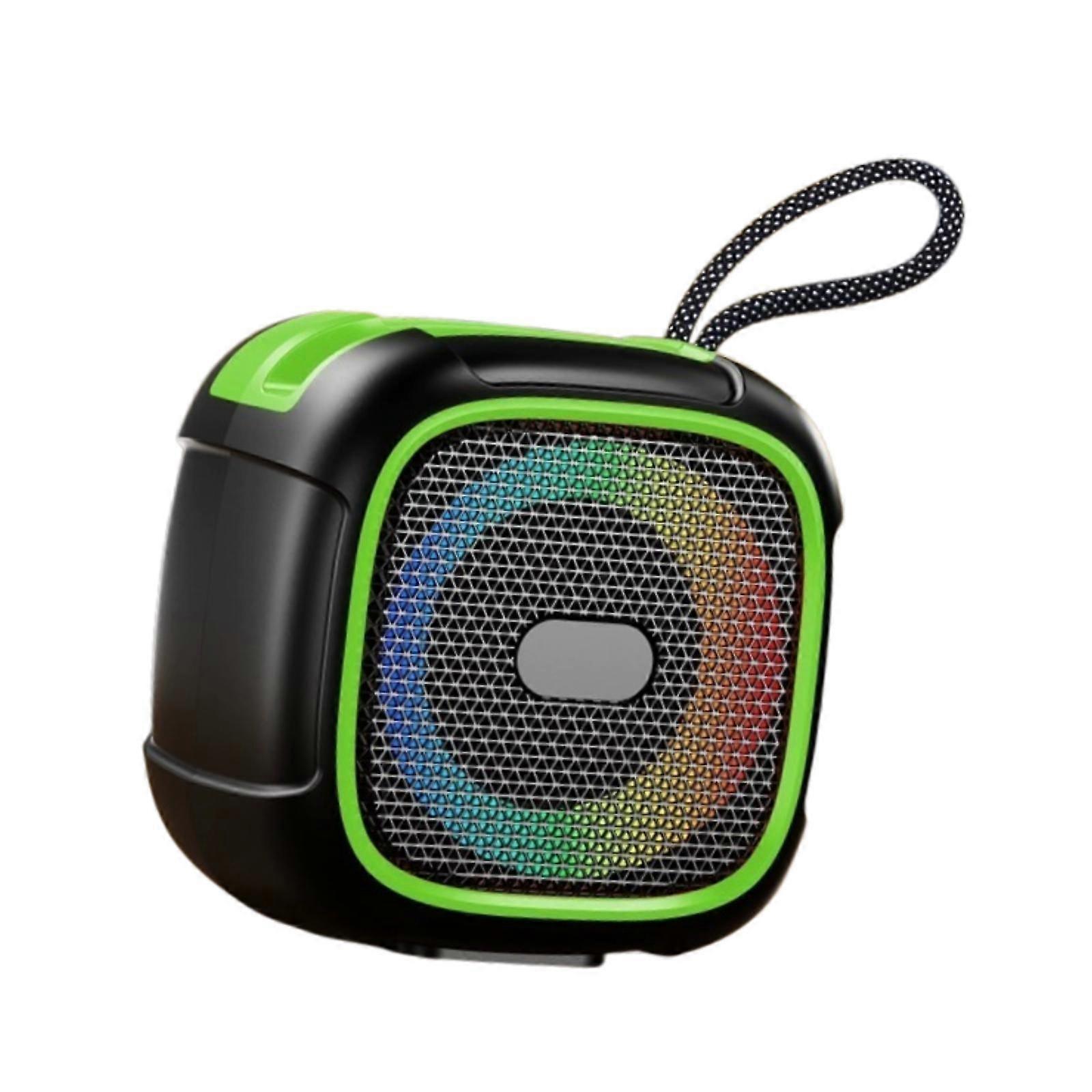 Portable BT Speaker TF USB Playback Powerful Subwoofer Practical with Phone