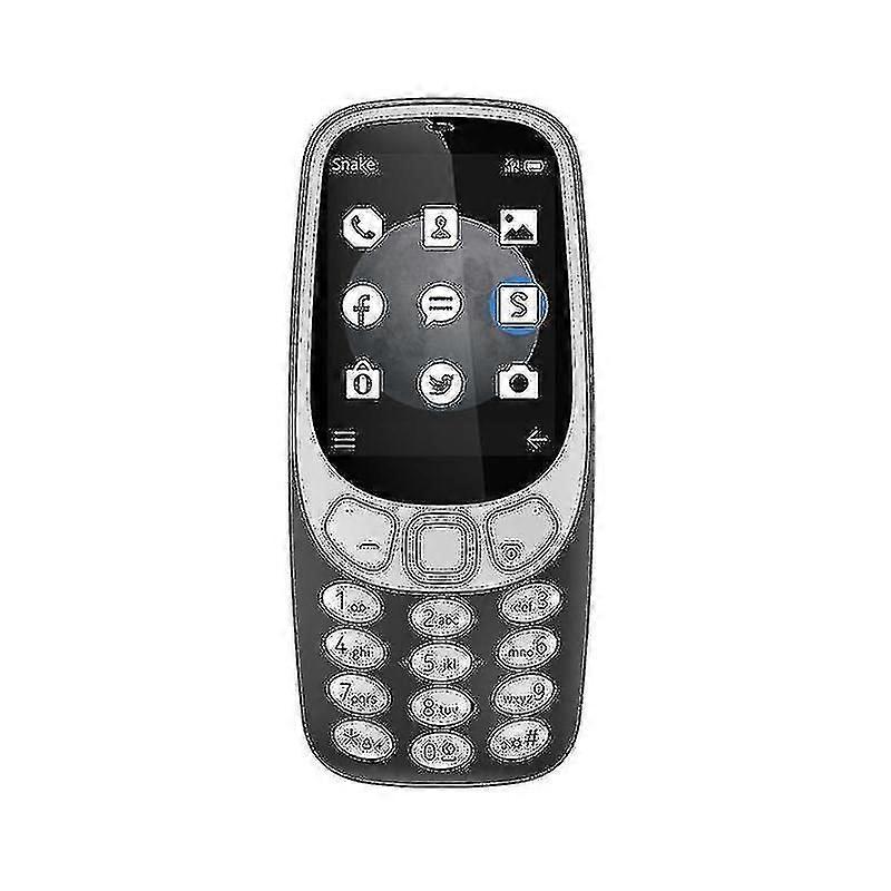 3310 Mobile Phone Dual Sim, 2.4 Inch Color Screen -z