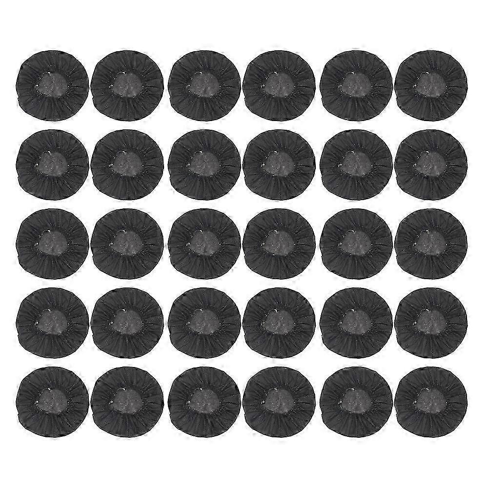 50 Çift Tek Kullanımlık Dokumasız Kulaklık Kapağı Gerilebilir Kulaklık Kulak Kapakları