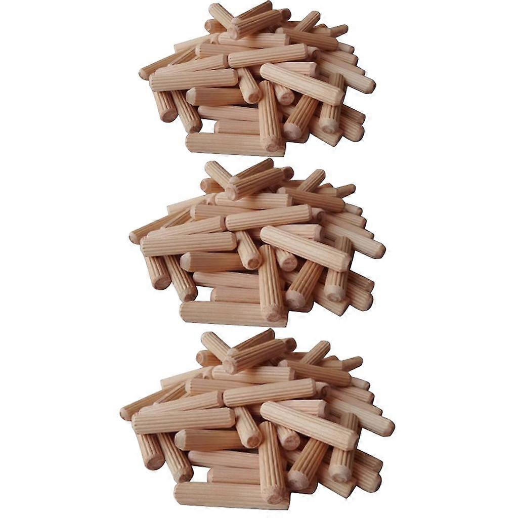 300 piezas de varillas de madera para proyectos de carpintería de bricolaje