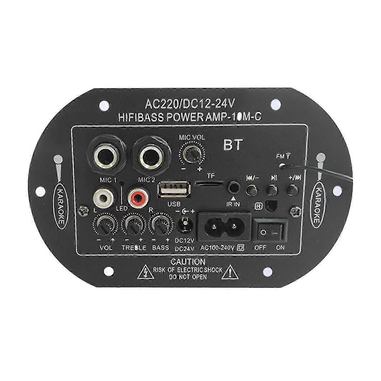 Audio Amplifier Board Bass Control Loss-less Transmission High Compatibility Easy Operation