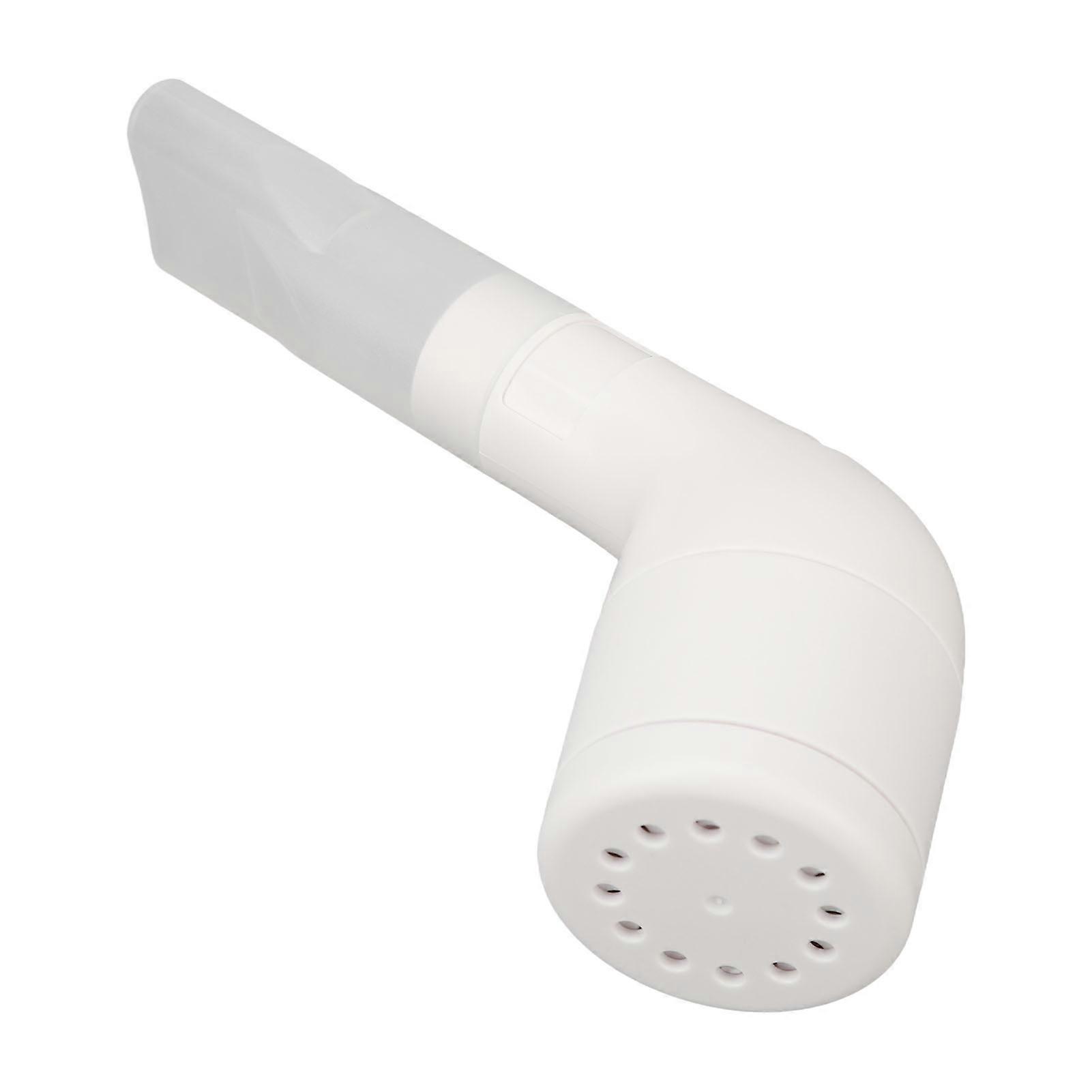 Lung Exerciser Device White Vibration Lung Cleanse Device with Mouth Piece for Elderly Children