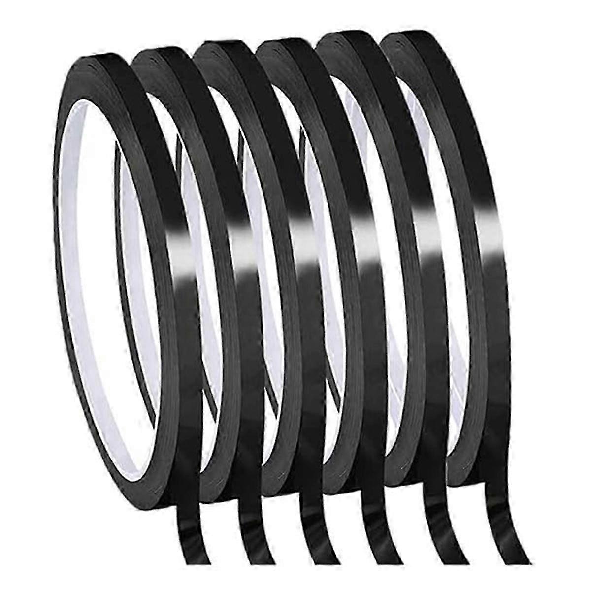 Whiteboard Pinstripe Tape 6 Rolls 1/8Inch