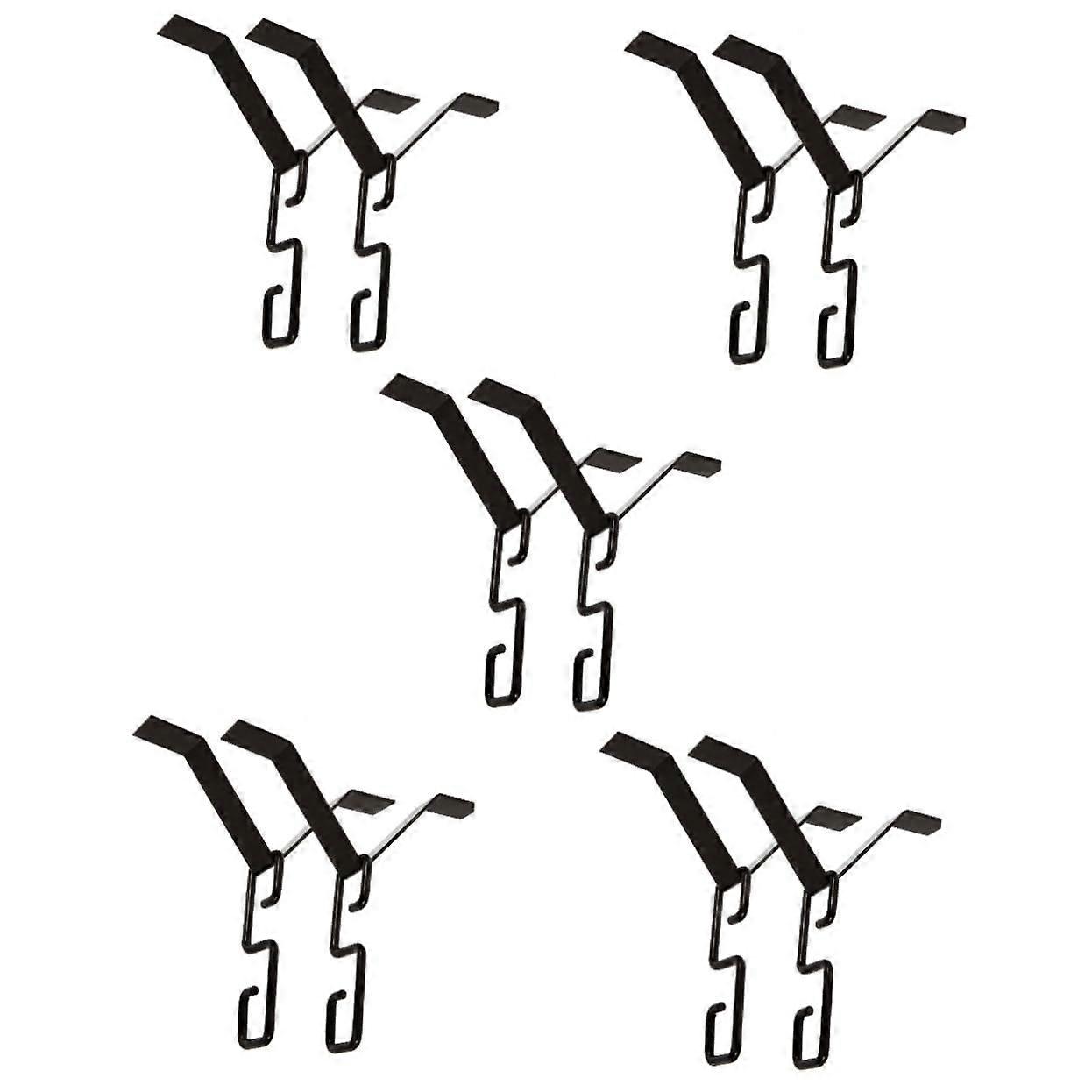 10 Sets Rain Chain Hooks Rain Chain Installation Clips Gutter Hooks Rain Chain Accessories Replacement Hooks for Rain Chains
