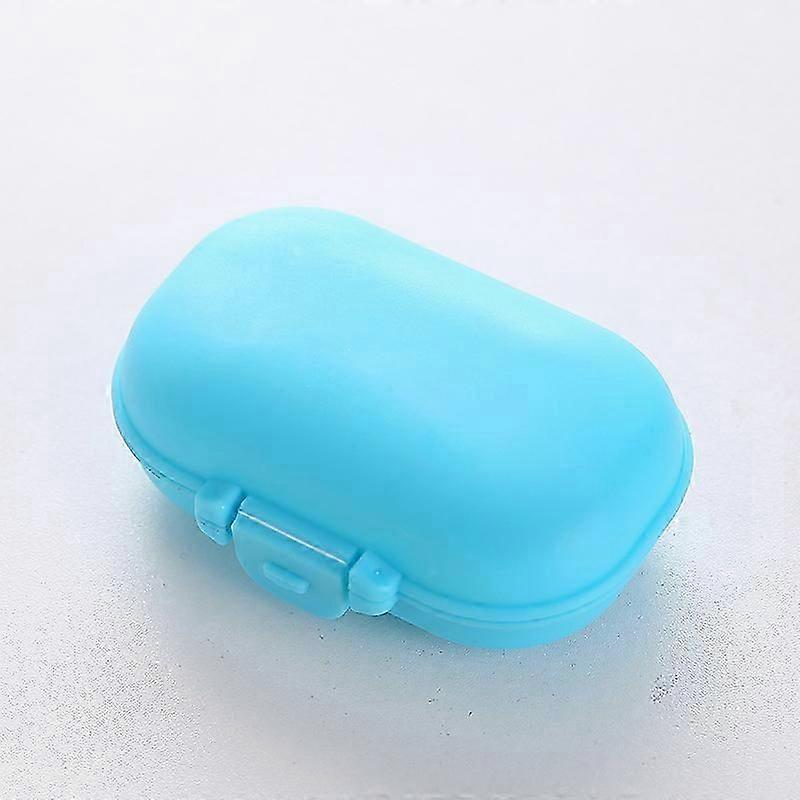 Pill Organizer Box - 4 Compartment Medicine Carrying Box - Daily Vitamin Pill Box Pocket or Purse Organizer Box