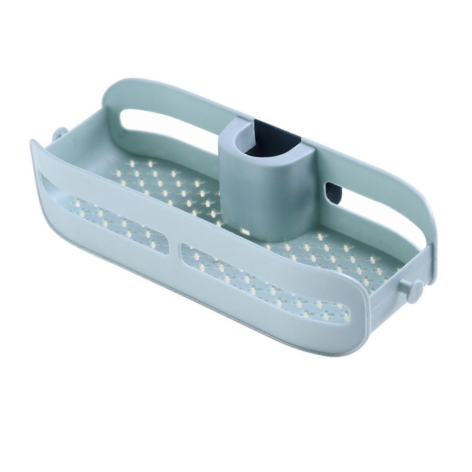Durable Faucet Rack Multipurpose Accessories 1x Drainage Basket for Rag Kitchen