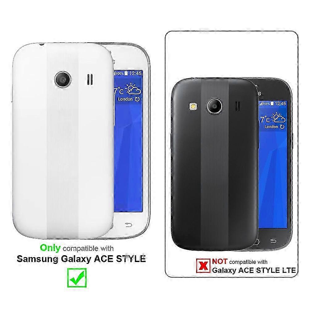 Protective Case for Certain Brand Galaxy ACE STYLE - Includes Card Slots and Stand Function