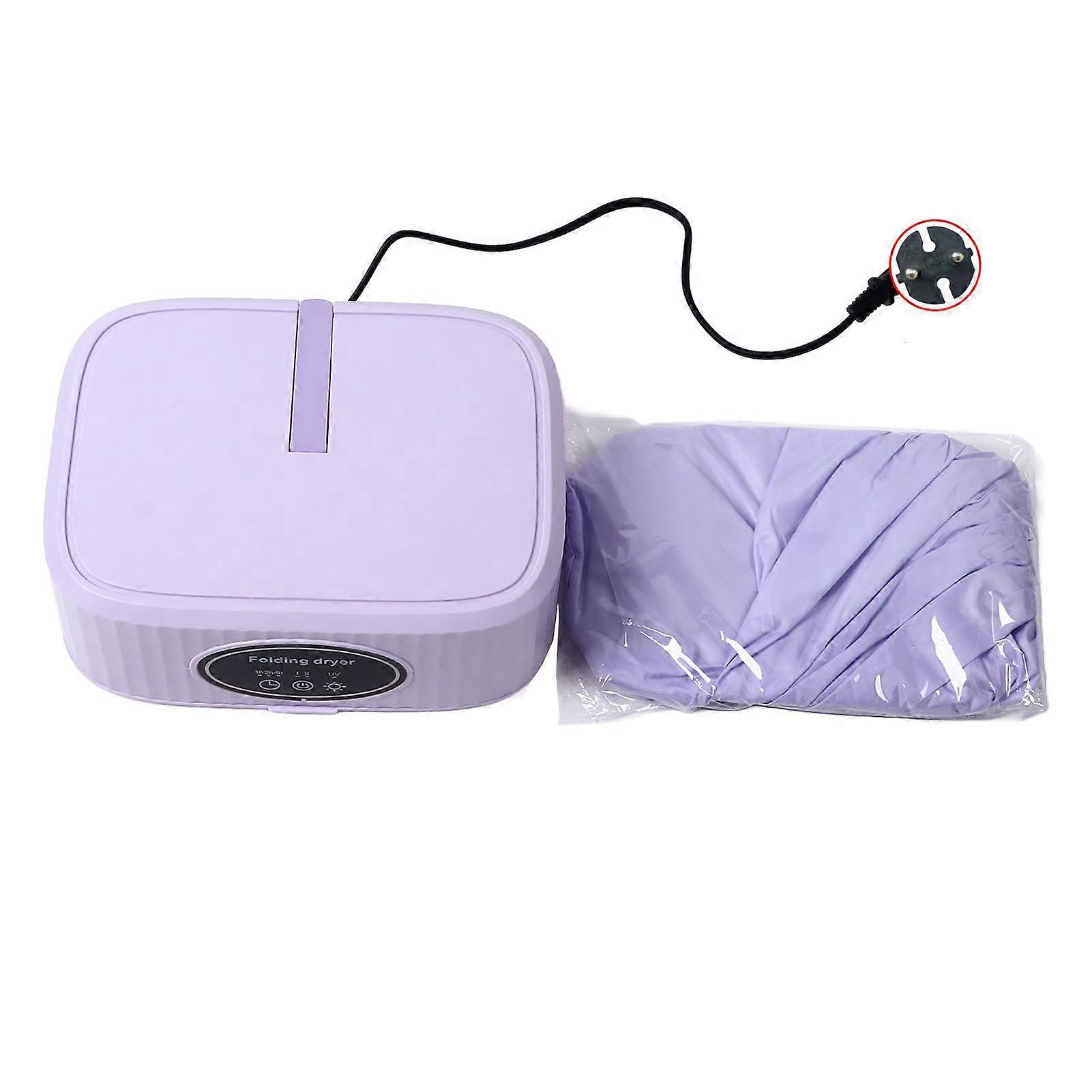 Clothes Dryer Portable Foldable Quiet Operation Timer Function Energy Saving Fast Drying Machine