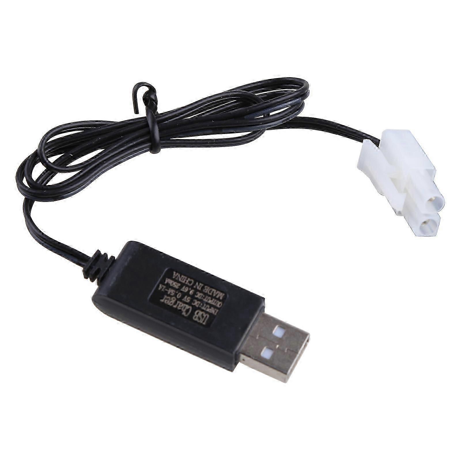 Charger For 9.6v Ni-cd Ni-mh Input Output 250ma Ket-2p Plug For Rc Toys