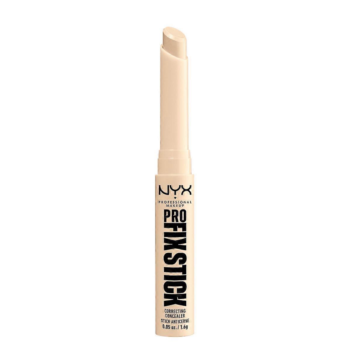 Nyx Professional Makeup Color Correcting Pro Fix סטיק קונסילר איפור, 01 חיוור - 0.05oz