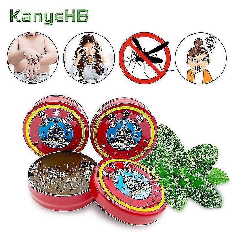 Mini Medical Red Tiger Balm Ointment Muscle Back Neck Headache Dizziness Arthrit